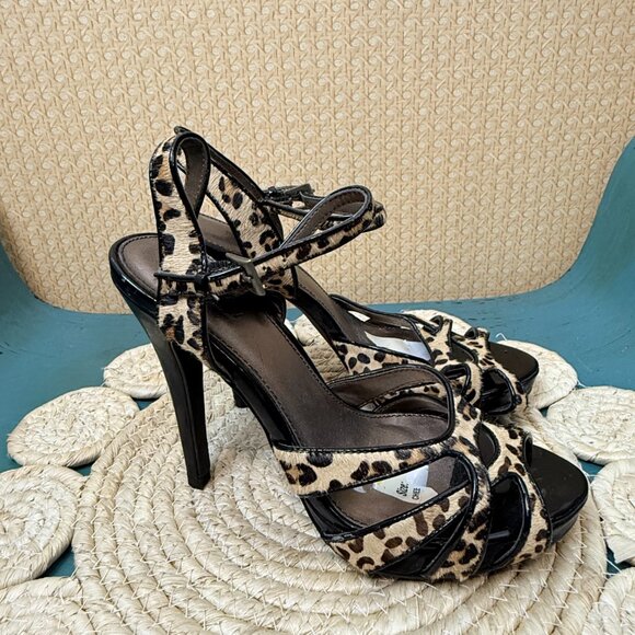 Preview International Leopard Print Platform Heels – Size - Women's 6 - Picture 5 of 6